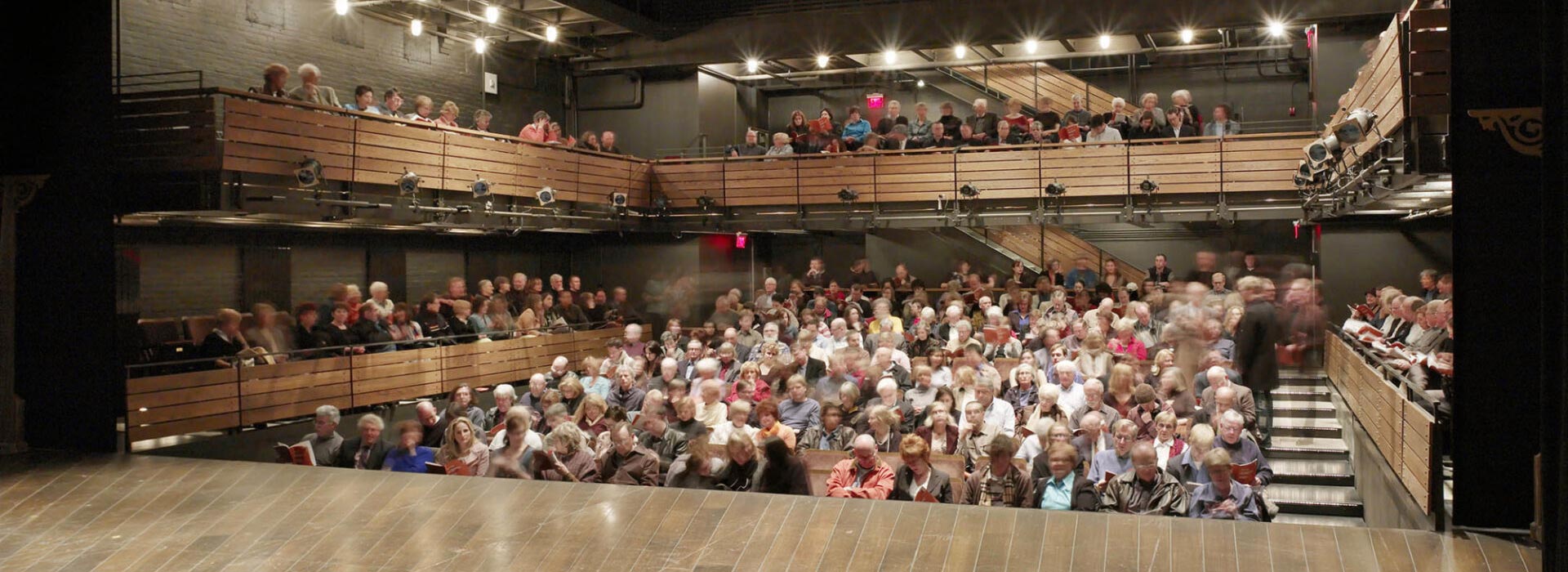 Interior view of the Baillie Theatre
